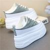 Fashion 12cm Fashionable Women's Slippers with Wedges and Super High Heels (8cm and Above) - Elegant and Stylish  Slippers Women