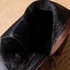 Johnature Genuine Leather Warm Round Toe Soft Soled Short Boots Low Heel Non Slip Casual Women's Shoes