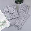 Men's Cotton Long Sleeve Pajamas - Spring To Winter, Plus Size, Stylish Youth Homewear