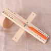 Wall-Mounted 15-Minute Rotating Wooden Sauna Hourglass Timer