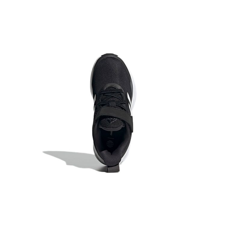 Adidas FortaRun Elastic J Black White Kids Sneakers Core-Black Cloud-White Grey-Six H04120