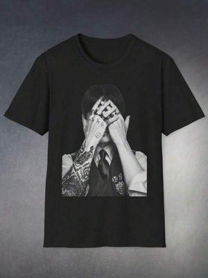 T-Shirt Arirang Tour Merch Bangtan Sonyeondan Graphic Tee Tops For Women Men's Casual Sports Tee