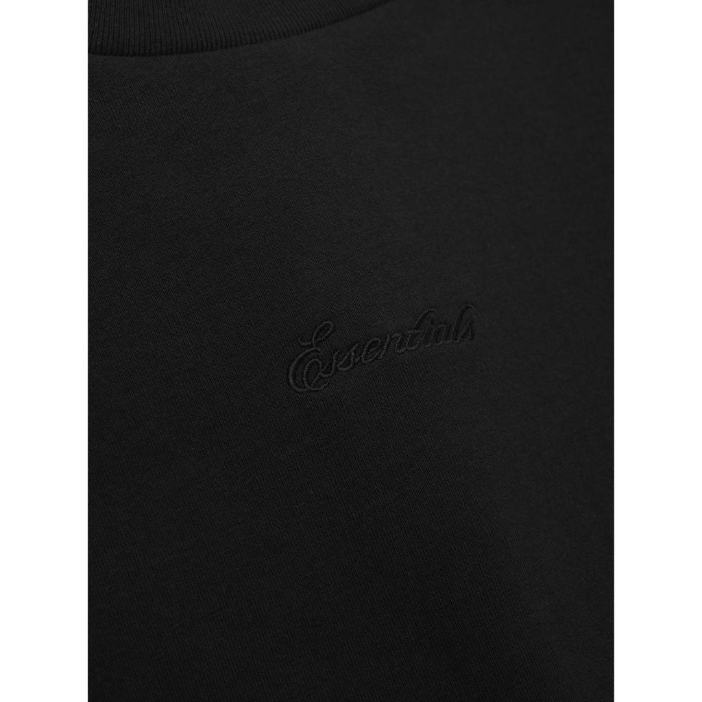 Fear Of God Essentials SS26 Signature 90s Short Sleeve Tee Unisex Tops Black 125SP264591F