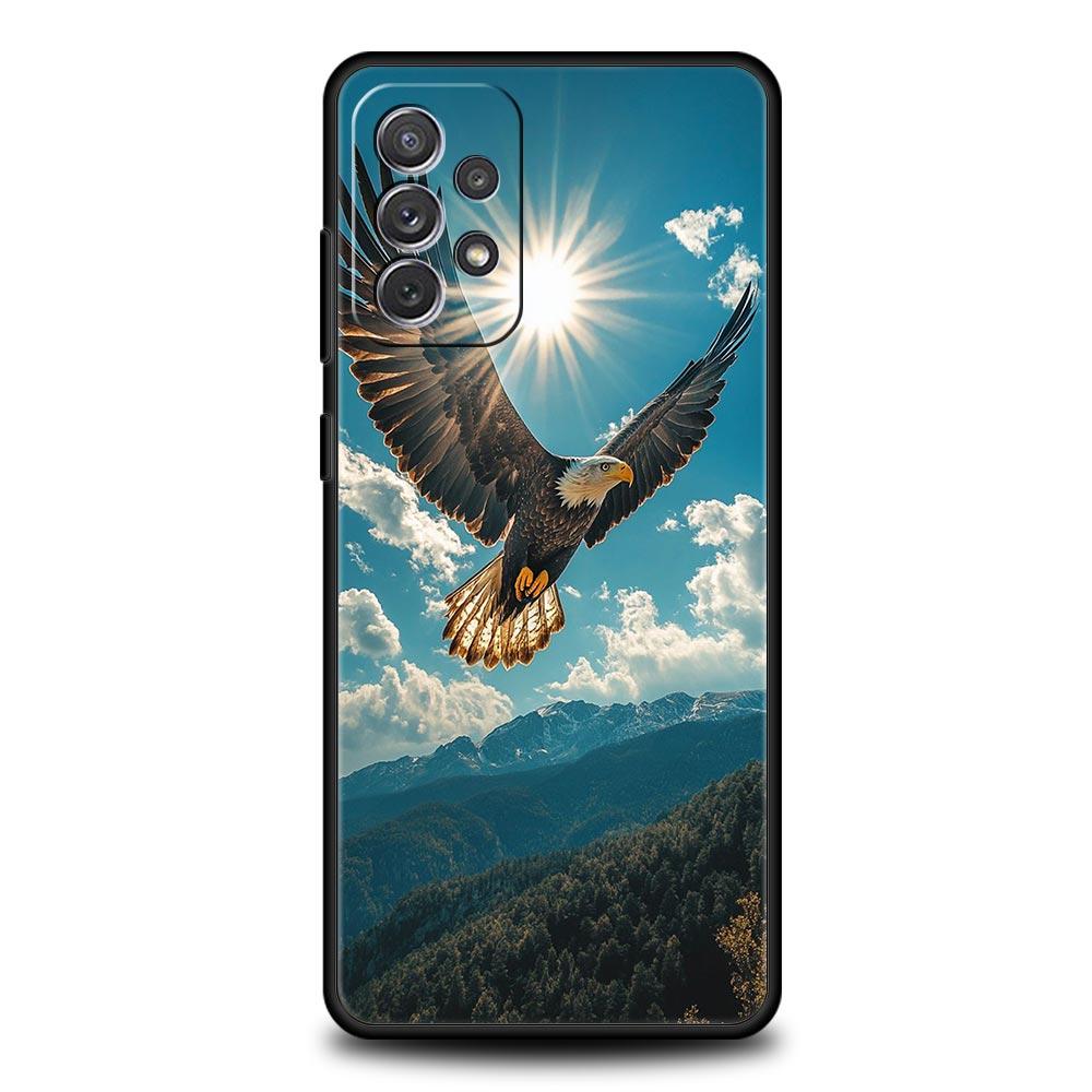 Eagle Phone Case For Samsung Galaxy A17 A07 A55 A35 A25 A15 A05s A33 5G A31 A23 A21s A13 A41 A73 A53 A51 A71 A03s S10 Plus Cover