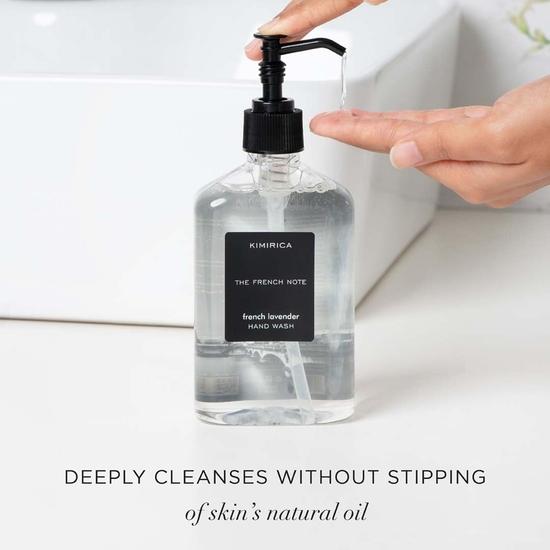 Kimirica French Note Handwash Lavender Luxury | Goodness of Aloevera & Olive Oil 100% Vegan & Paraben Free (270 Ml)