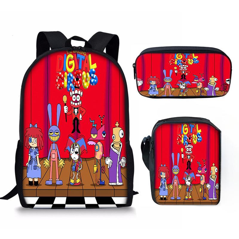 Magic Number Circus Theamazingdigitalcircus Schultasche Ranzen Federmäppchen