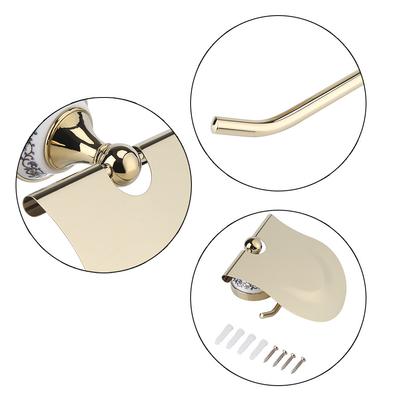 Polished Bathroom Toilet Roll Paper Holder Rack Wall Mounted Tissue Cover Toilet Roll Paper Holder Toilet Paper Holder Cover