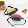 Adjustable Belt Crossbody Bag for Kids Soft Mini Pack Purse Fashion Car Shape Waistbag  Travel