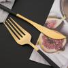 24Pcs Green Gold Dinnerware Stainless Steel Cutlery Set Knife Fork Tea Spoon Dinner Flatware Set Kitchen Silverware Tableware