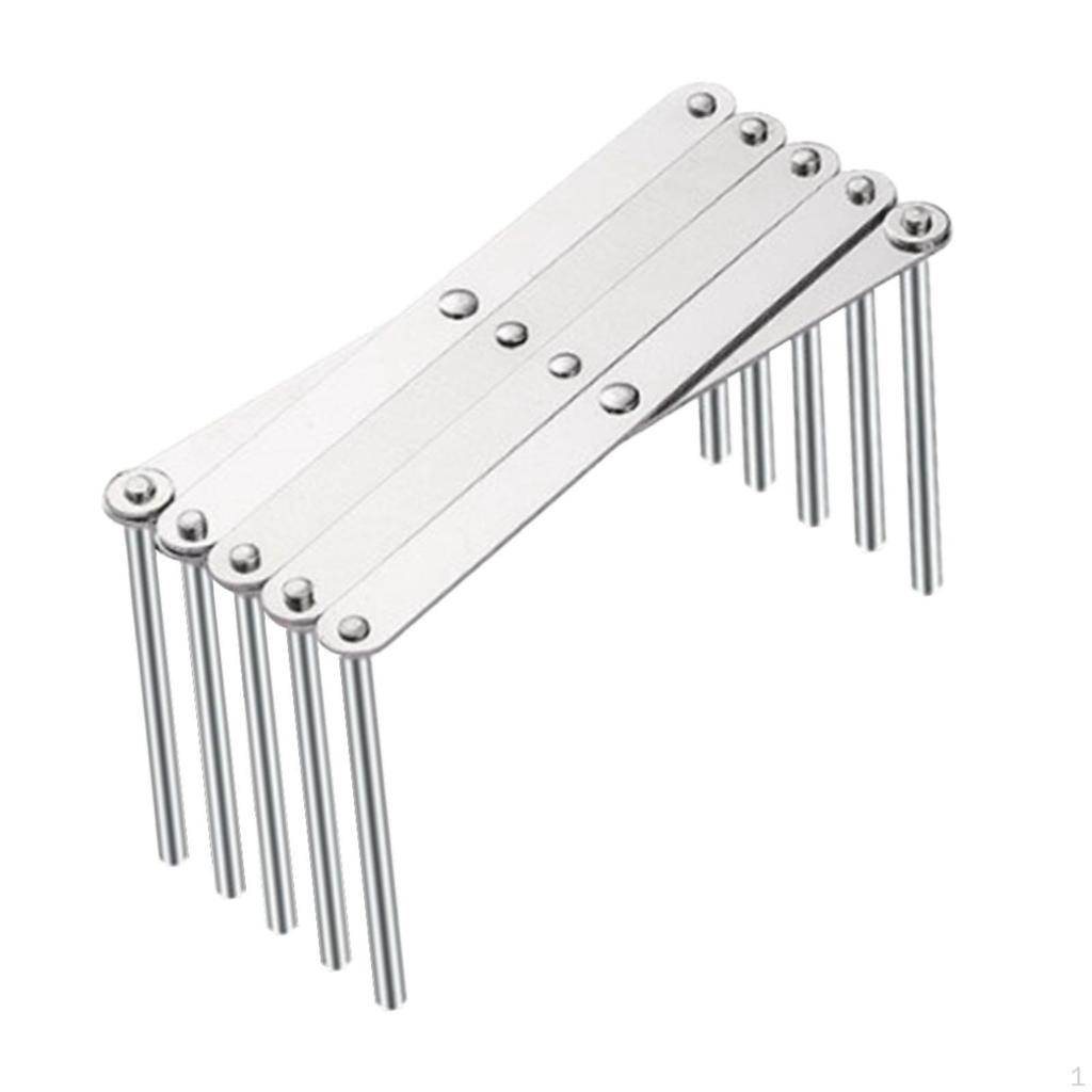 Dish Drainer Folding Sturdy Single Tier Easy Clean Kitchen Organizer Holder