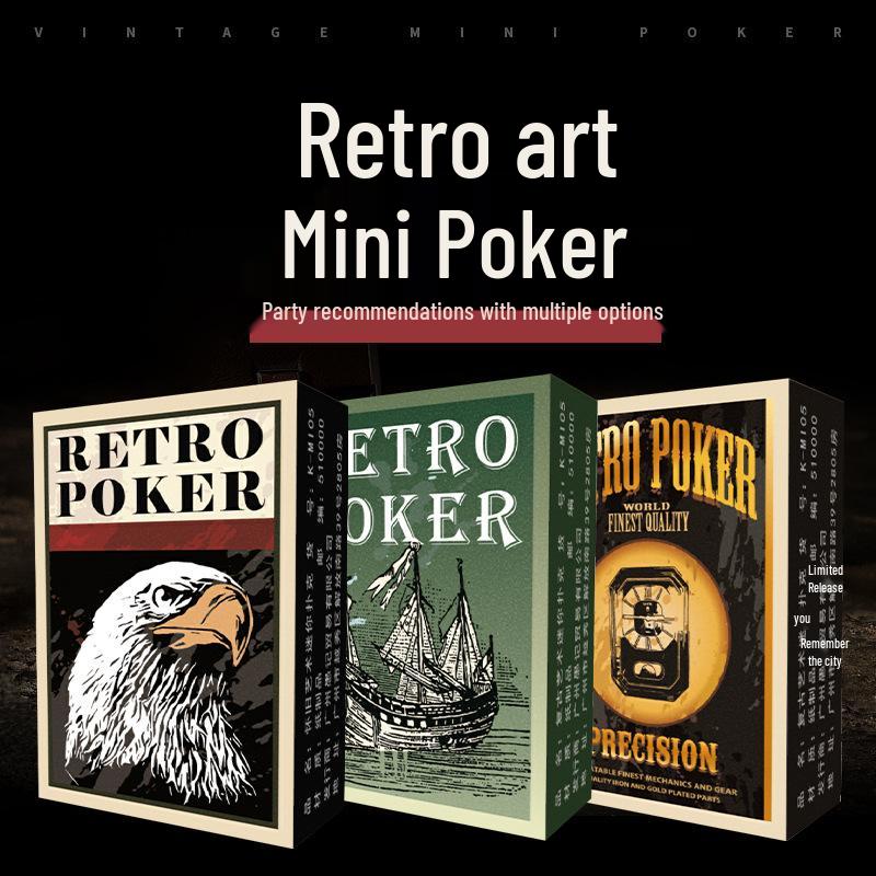 Mini Cute Duck Pocket Poker Cards for Kids - Werewolf Table Game