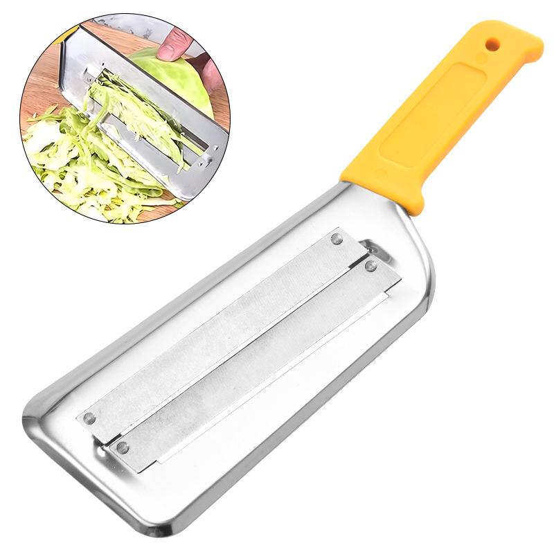 

Двусторонний нож для нарезки жюльеном, Нож-шинковка из нержавеющей стали, Двусторонний нож для нарезки жюльеном из нержавеющей стали, Шинковка для капусты