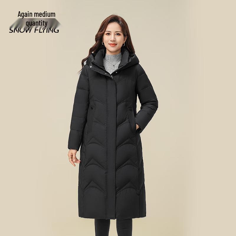 

SNOWFLYING Men s Casual Hooded Puffer Coat 4XL