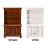 NEW Cabin Accessories Bookcase Wood Cabinet Multifunction Miniature Furniture