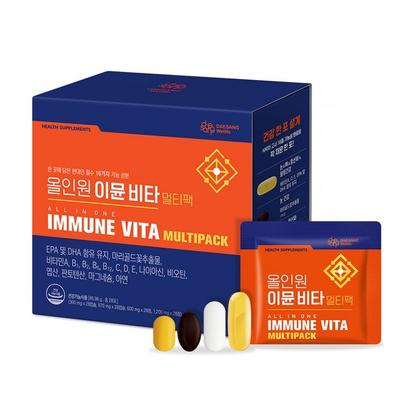 Daesang Welllife Allt-i-ett Immunitets Vita Multipack, 28 portioner, 1 enhet, Koreansk hälsokost