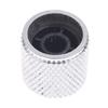 4Pcs Guitar Knobs Tops Hat Knobs Guitar Speed Control Knobs Metal Volume Tone Control Knobs Fits 6mm/0.24" Rotary Shaft