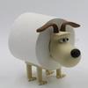 Cartoon Dog Toilet Roll Holder Paper Rack Easy to Install Decorative Waterproof Free