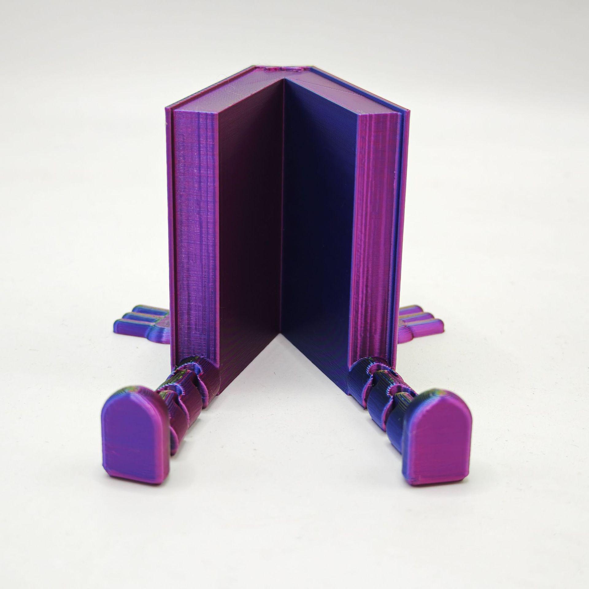 

3D Printed Movable Joint Book Companion Ornament 8.7*9.2*6.8