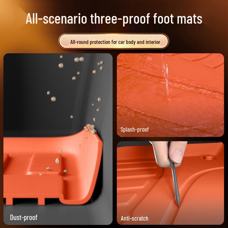 Car Trunk Mat for Wey Blue Mountain TPE25/WEY Floor Mat