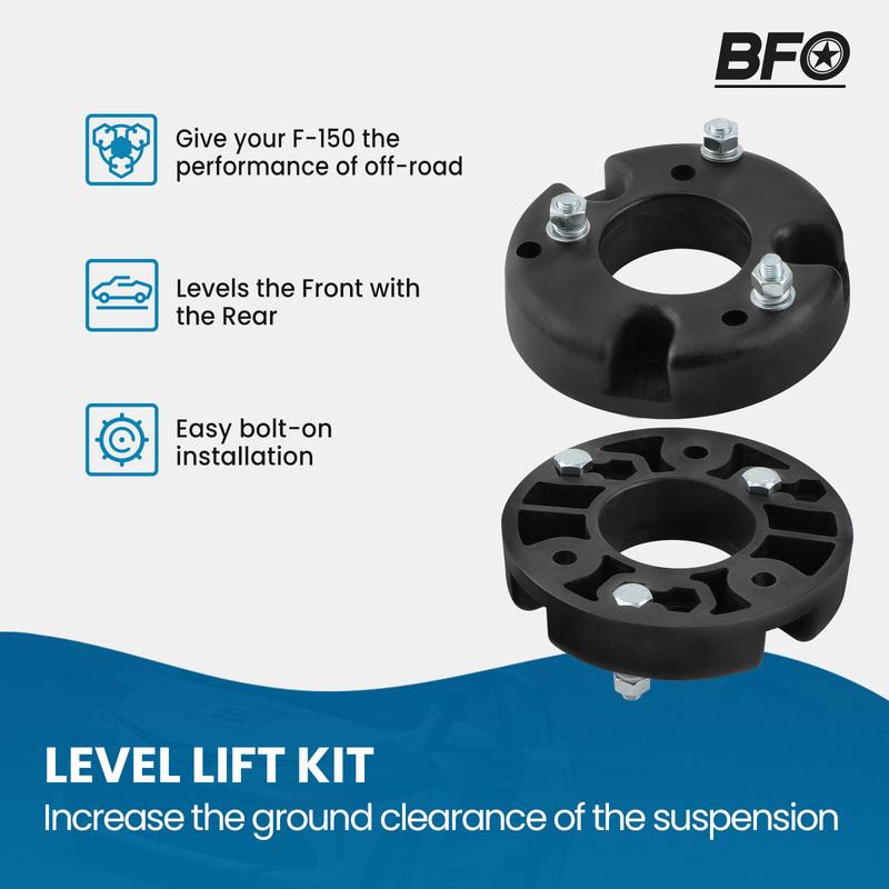 Zestaw podnoszący do wyrównania przodu 2 cale Pasuje do Ford F150 2009- Raptor 2017-2018