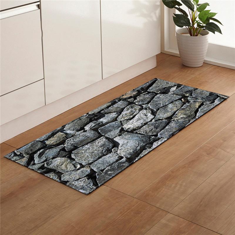 Modern Living Room Balcony Bathroom Carpet Door Mat Bath Mat Beach Stone Shell Kitchen Mat Non-slip Carpet