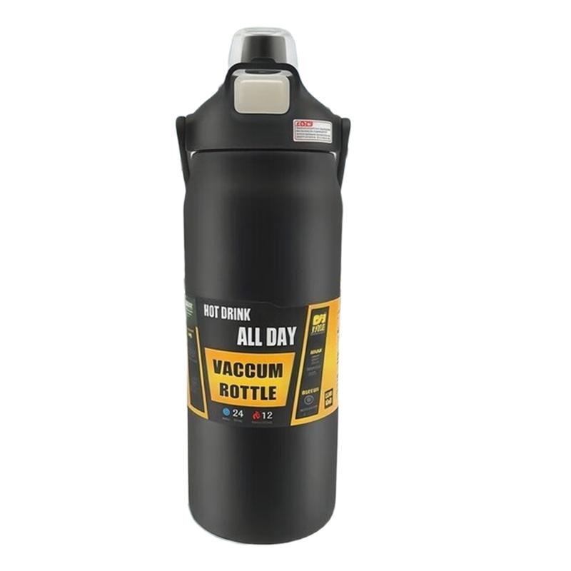 Portable Sports Mountaineering Insulation Pot 304 Stainless Steel Double Wall Drink Bottle 1000ML Capacity Cup