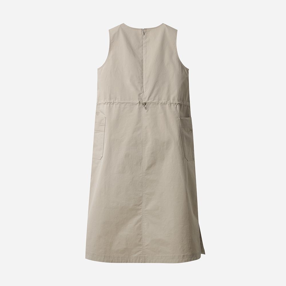 DOD Kona Sleeveless Dress For Women (Ivory Dark)