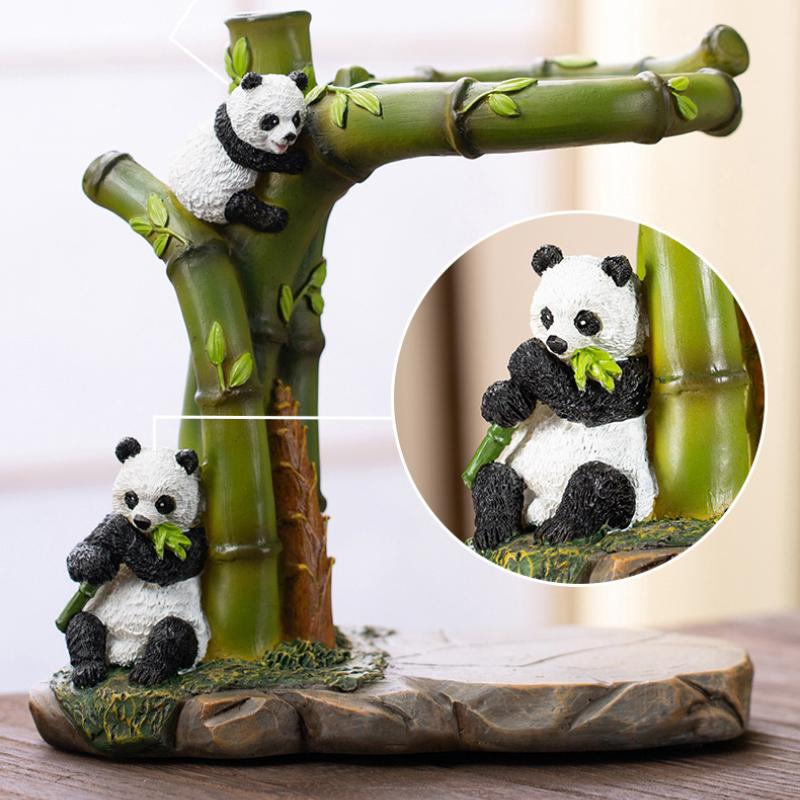 Glass Automatic Tea Set Panda Shaped Tea Maker Household Light Luxury High-end Magnetic Bubble Tea Pot