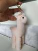 Colorful Cartoon Alpaca Keychain - Plush Llama Doll Bag Charm