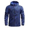 Herren Frühling/Herbst Schnelltrocknender Dünner Windbreaker: Lässige Outdoor-Sportjacke zum Wandern