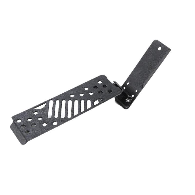 JL Wrangler Left Foot Rest Pedal: Metal Interior Foot Fatigue Relief