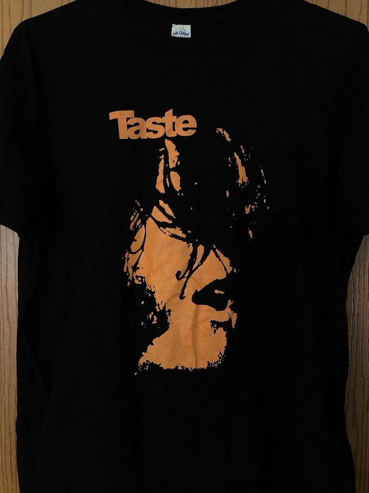 

Taste (Rory Gallagher) - Black Shirt Featuring “Taste” LP Cover Image - 2XL M