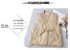 Women's Artistic Retro Frog Button Cotton Vest - Autumn/Winter 2026 Slimming, Stylish, Versatile, Loose Fit