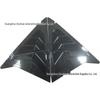 Hyundai Verna Sedan Rear Triangular Window Louvers - Mustang Style (Models 10-16)