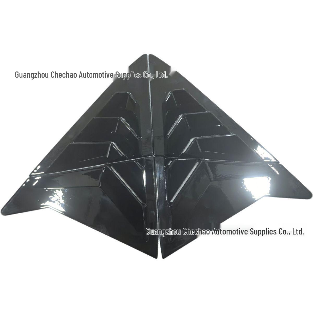 

Hyundai Verna Sedan Rear Triangular Window Louvers - Mustang Style (Models 10-16)
