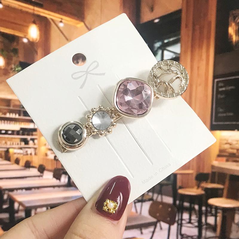 

1 комплект, роскошные заколки для волос с кристаллами, женские модные заколки для волос, заколки, головные уборы, аксессуары для волос с жемчугом и цирконием, ювелирные изделия для девочек