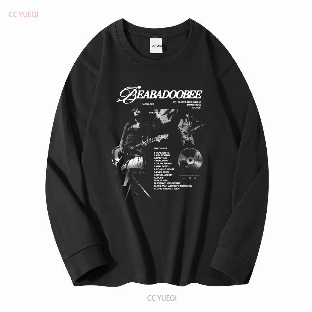 Premium Beabadoobee T Shirt Ever Seen Album Death Bed New Heavy Cotton Long or Short Sleeves Vintage Washed Homme Stylish