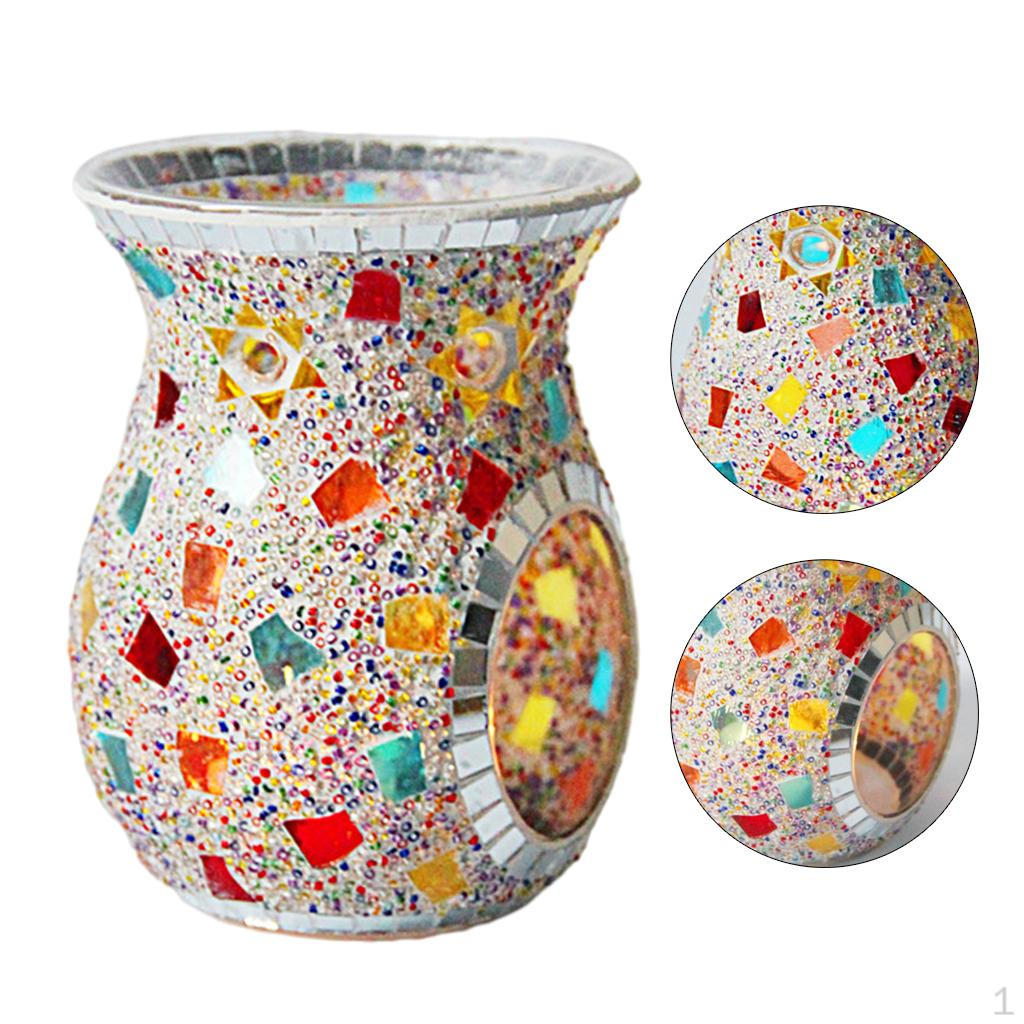 Essential Oil Glass Diffuser Candle Tea Holder Decor