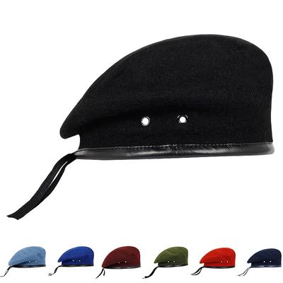 Béret de Mode Russe Chapeau Unisexe Militaire Décontracté Soldat 100% Casquette Uniforme Chapeaux d'Hiver Bonnets Chauds