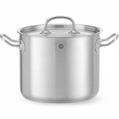 Kitchen Line Tall Pot with Lid 5 L Diameter 200 X 160 H Hendi 837207