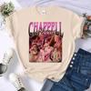 Chappell Roan t shirt teen Pastel Gothic graphic Grunge kawaii aesthetic top tees Pastel Breathable 80s Gothic