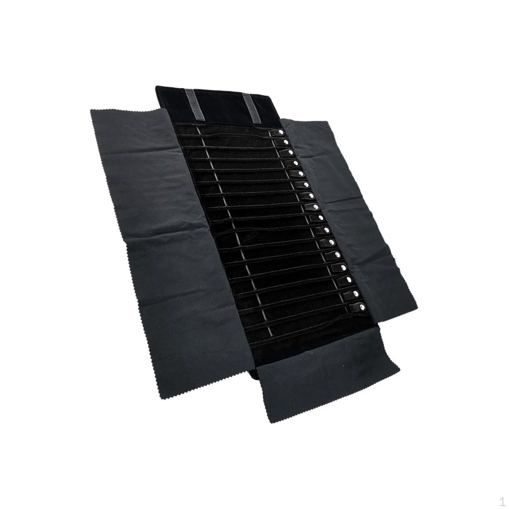 Compacte Sieradenorganizer voor het Opbergen van Hangers en Armbanden Onderweg