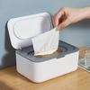 In-Stock Large Opening Wet Wipe Box with Lid: Multi-functional Tissue & Mask Storage