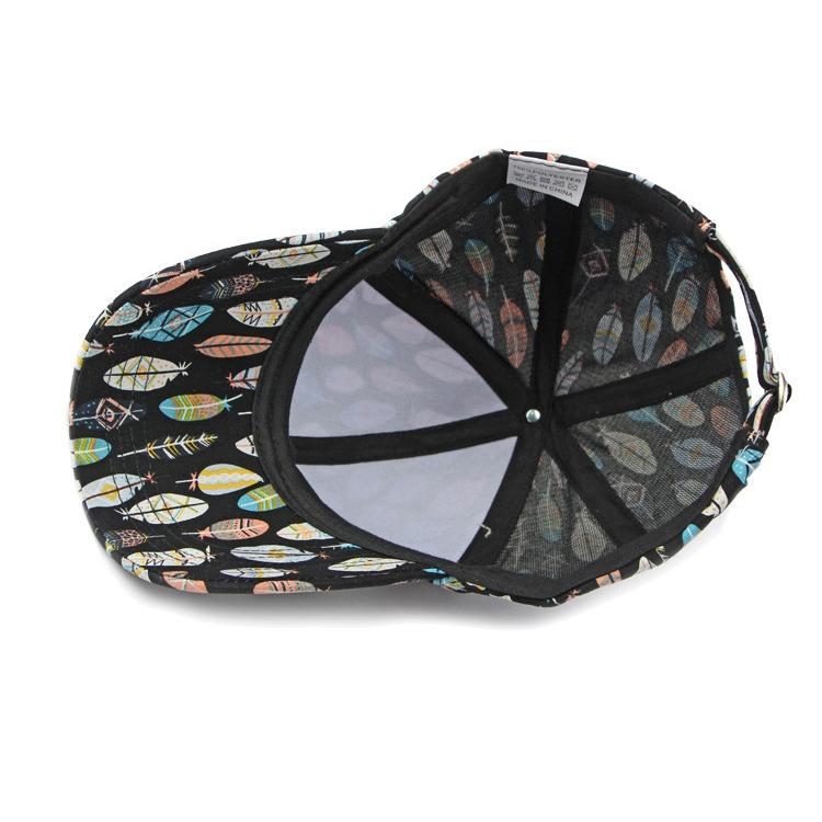 Printed Cap Female Top Baseball Cap Male