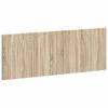 Wall Mounted Headboard ALKMAAR Sonoma Oak Wood Material