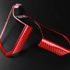 Hard Carbon Fiber, for Corvette C8 2020 2021 2022 2023 Accessories, Steering Wheel Button Frame Cover, 2Pcs Car Steering Wheel Panel Protection Frame