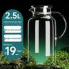 ZISIZ Heat-Resistant Glass Pitcher