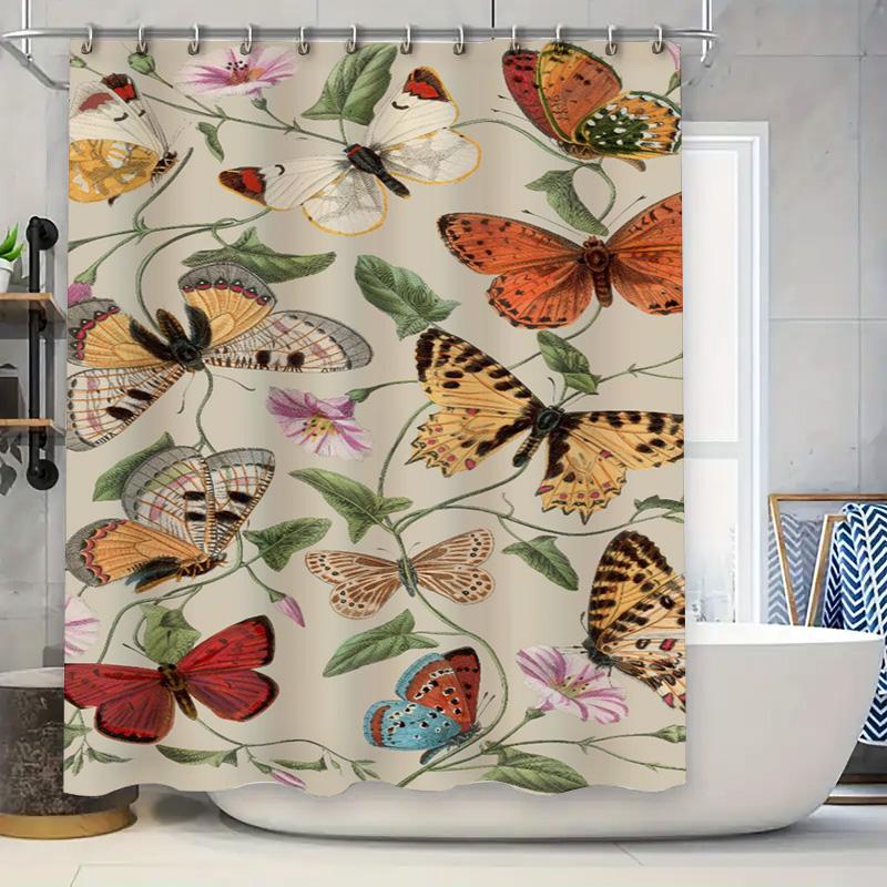 

Vibrant Modern Black White Zebra Shower Curtain With Name Abstract Animal Home Decor Customizable In Various Sizes W60H190(CM)-1 Pcs