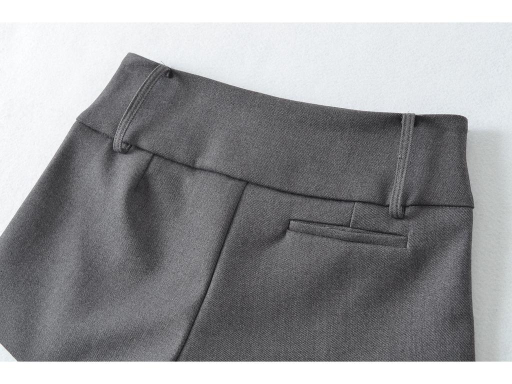 Women's 2026 High-Waisted A-Line Wide-Leg Straight Casual Shorts