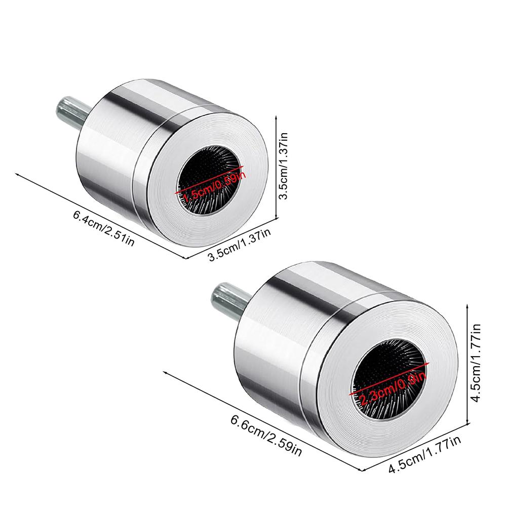 Copper Tube Pipe Cleaning Brush For Drill 15mm/22mm Metal Tube Cleaning Brush Battery Cleaning Brush For Power Drill Cleaning